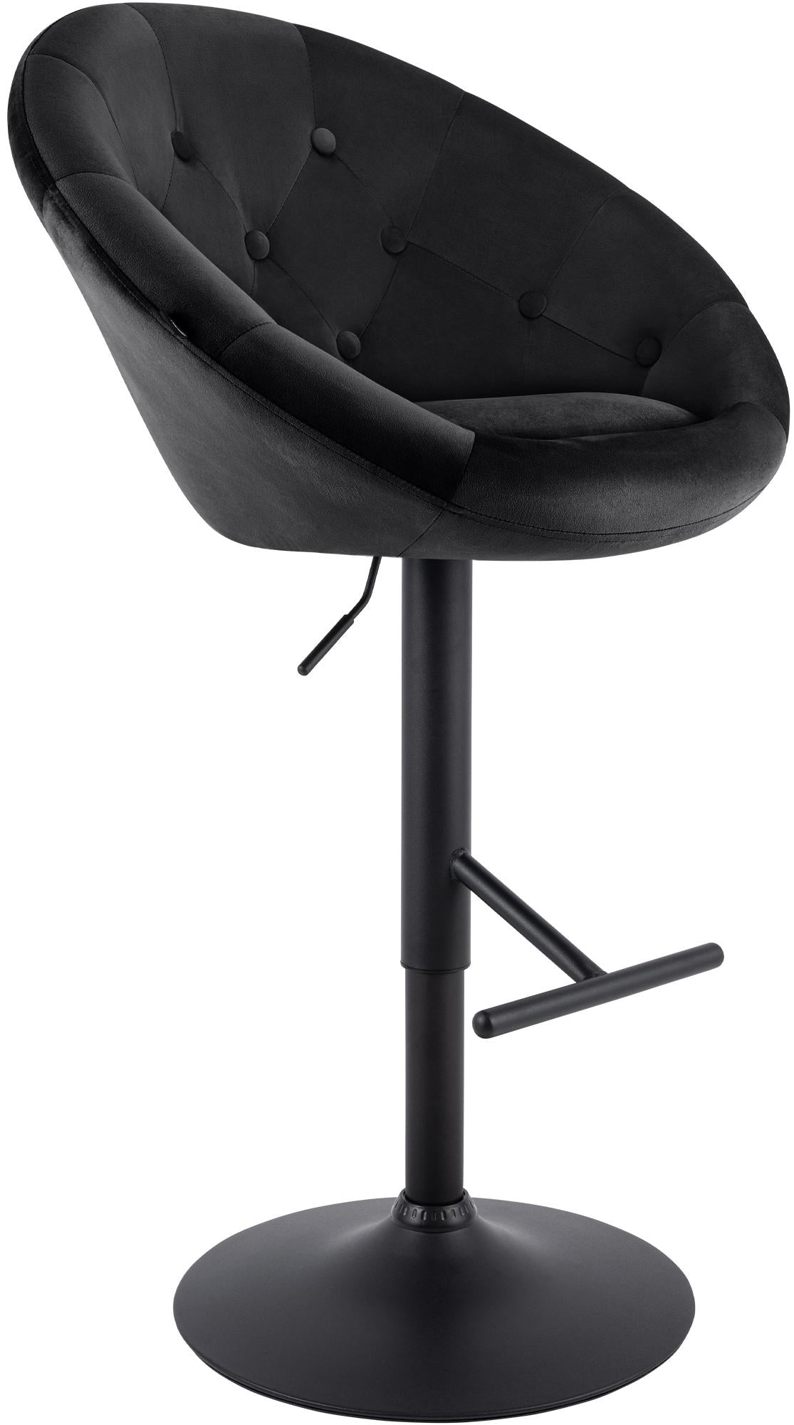 Bar Stool London Velvet