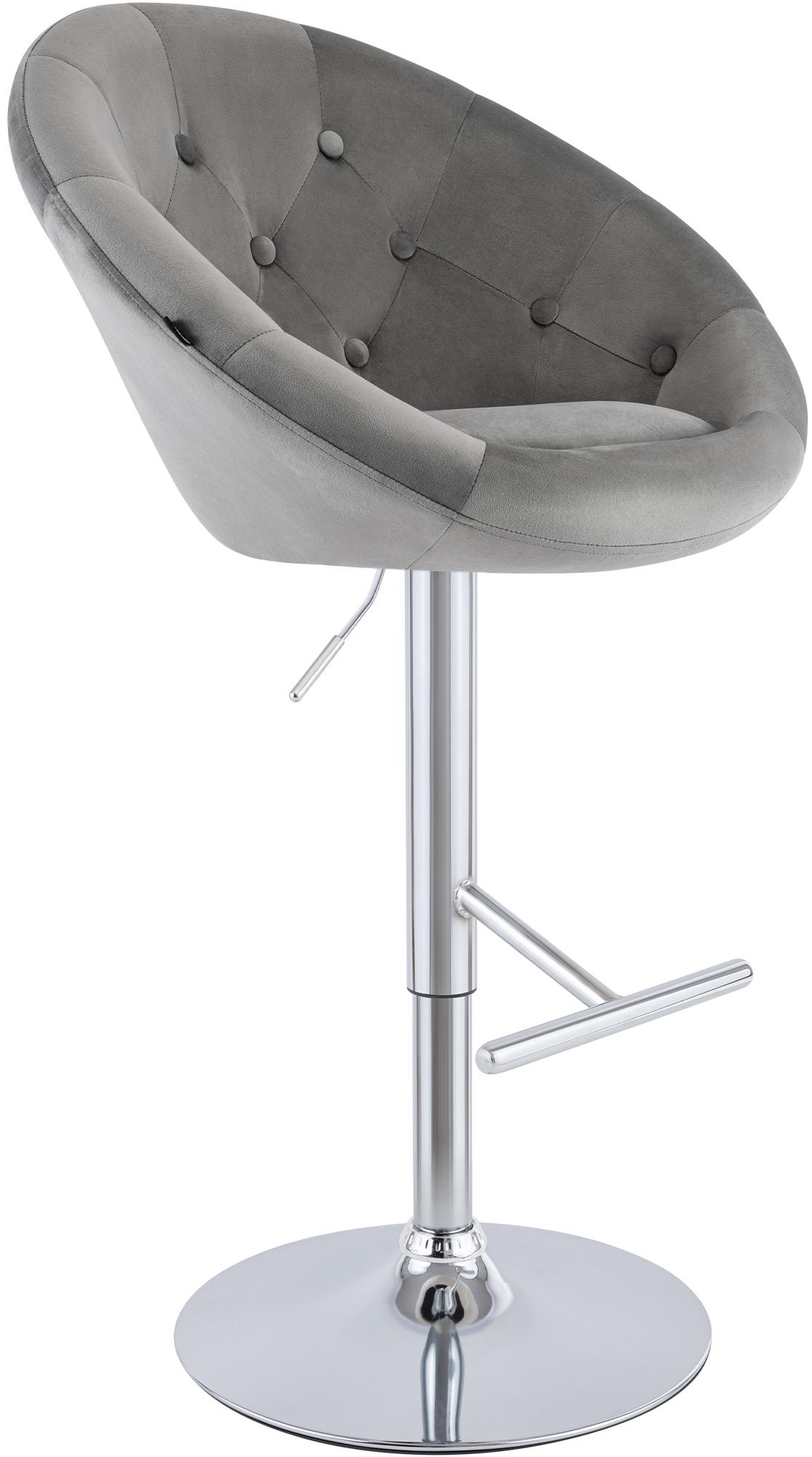 Bar Stool London Velvet