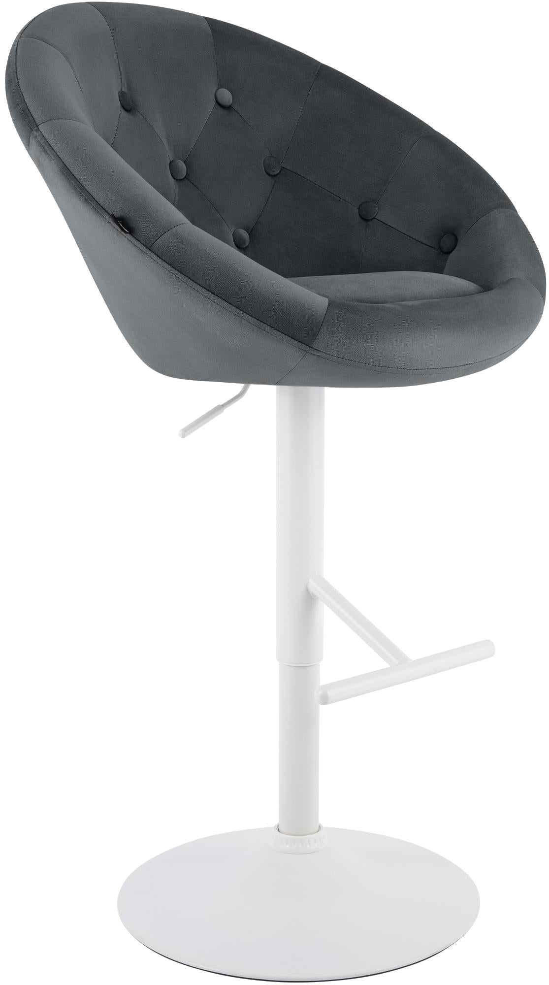 Bar Stool London Velvet