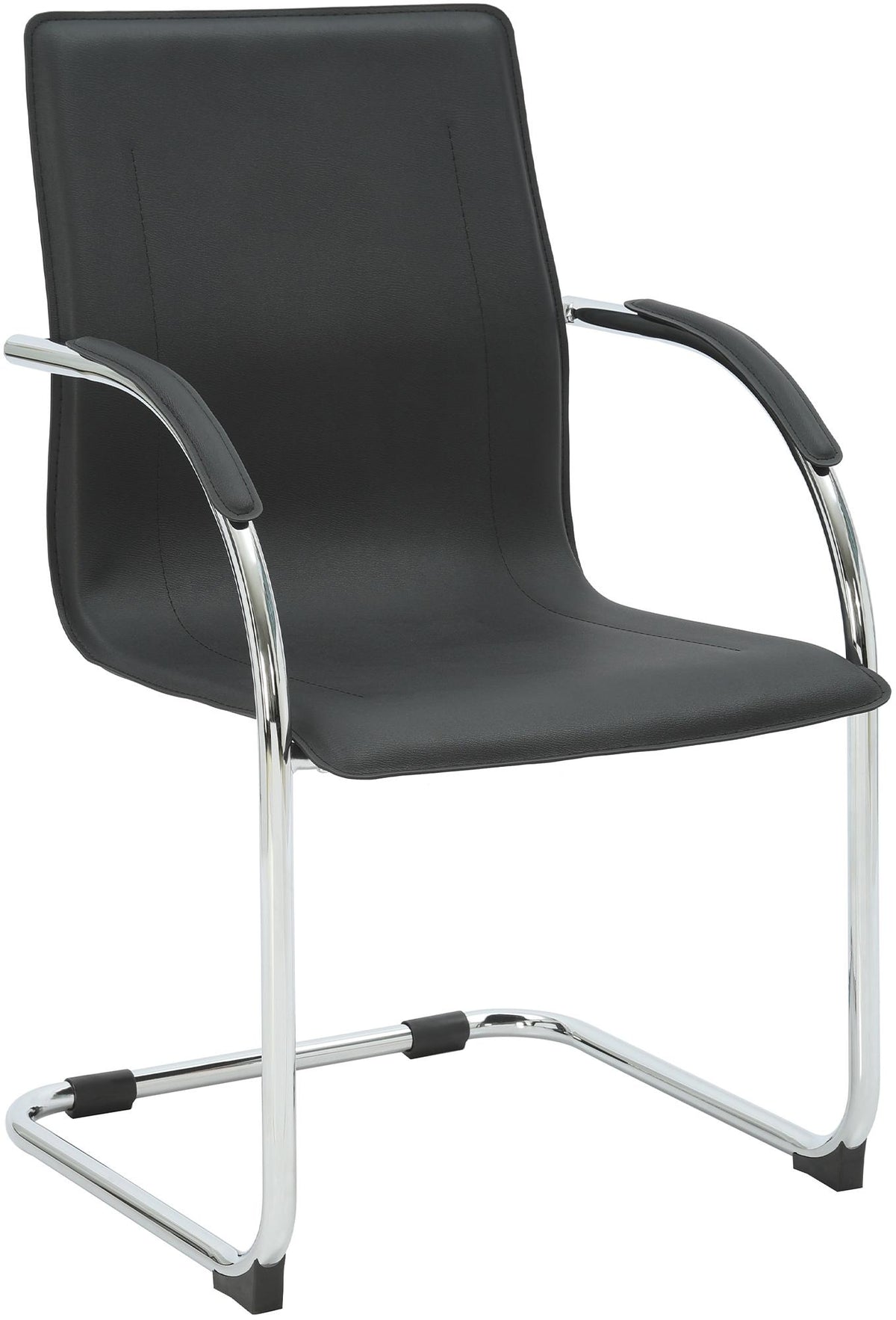Cantilever chair Noeleen faux leather