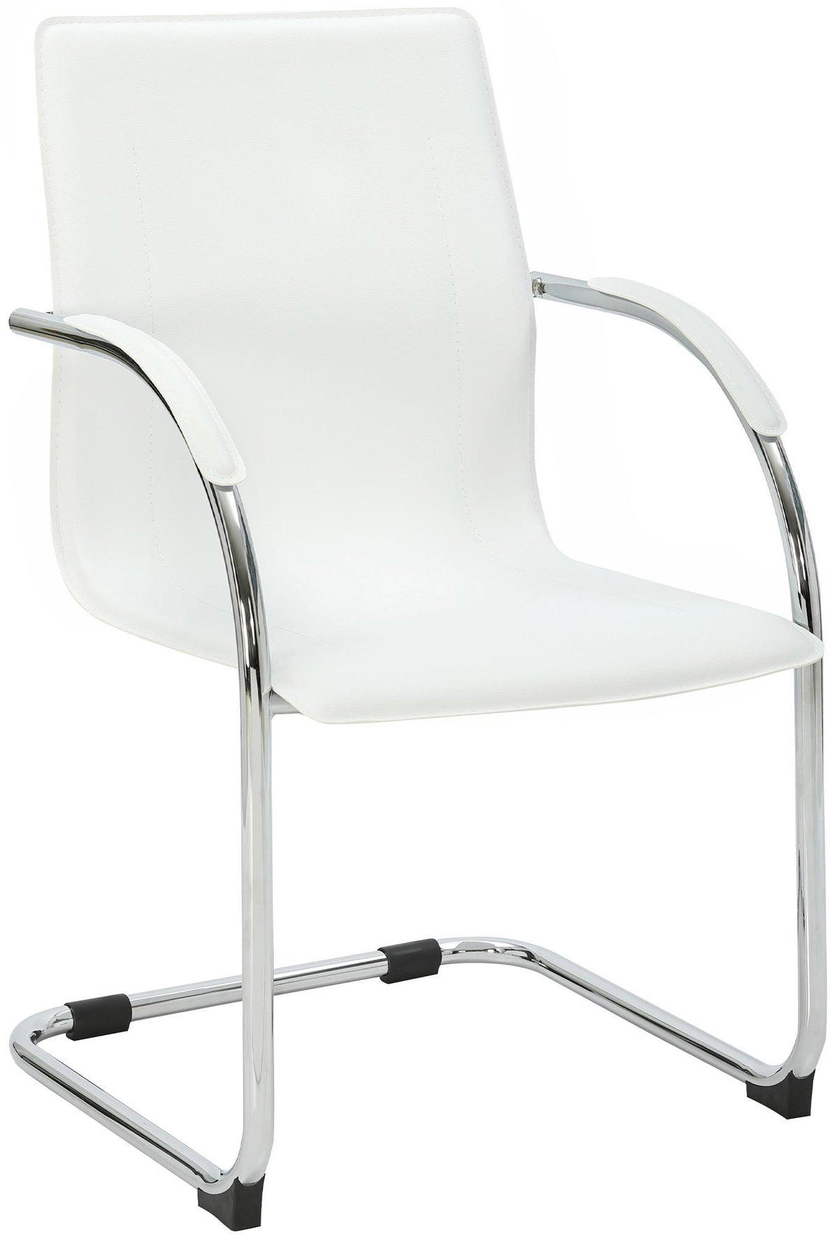 Cantilever chair Noeleen faux leather