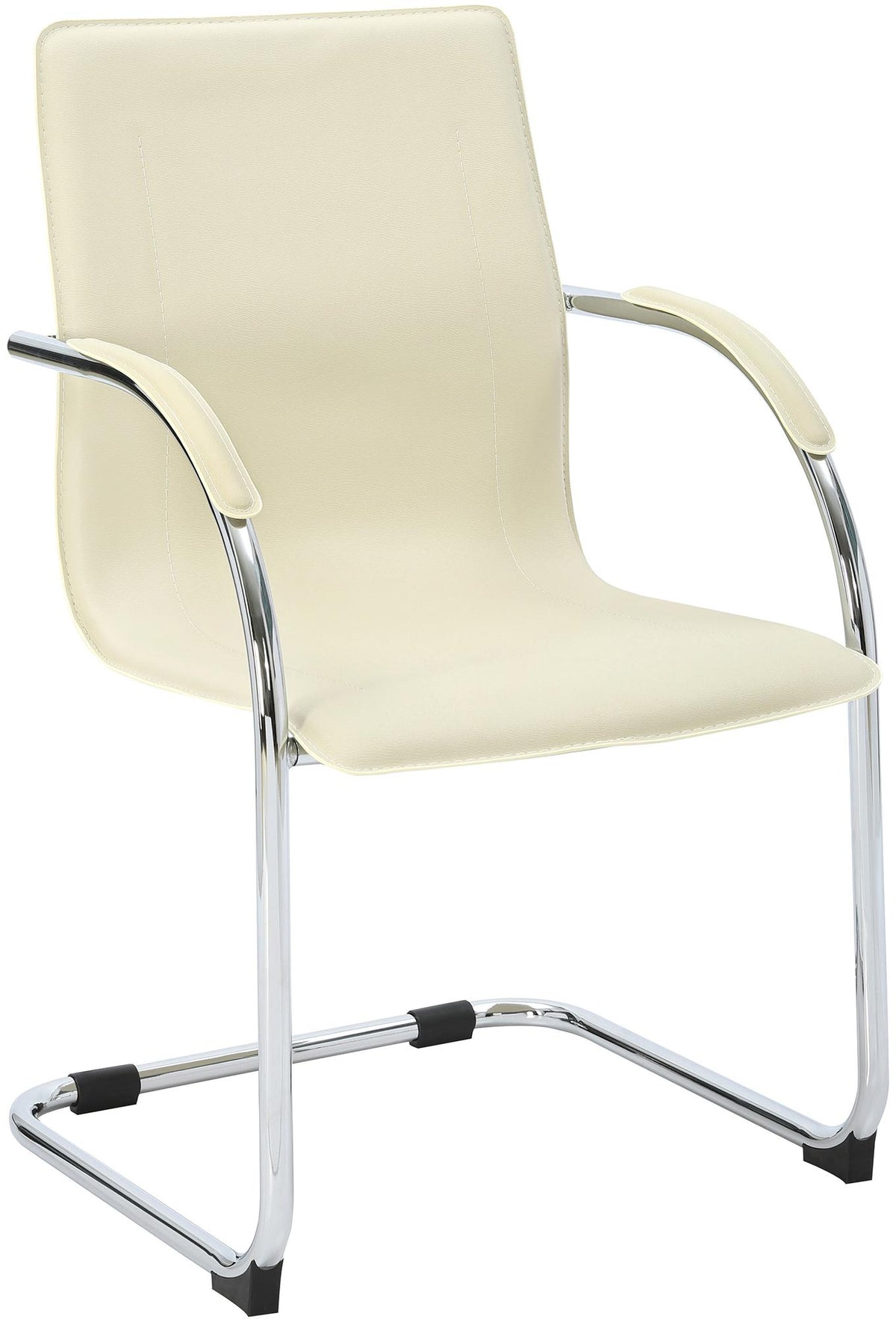 Cantilever chair Noeleen faux leather