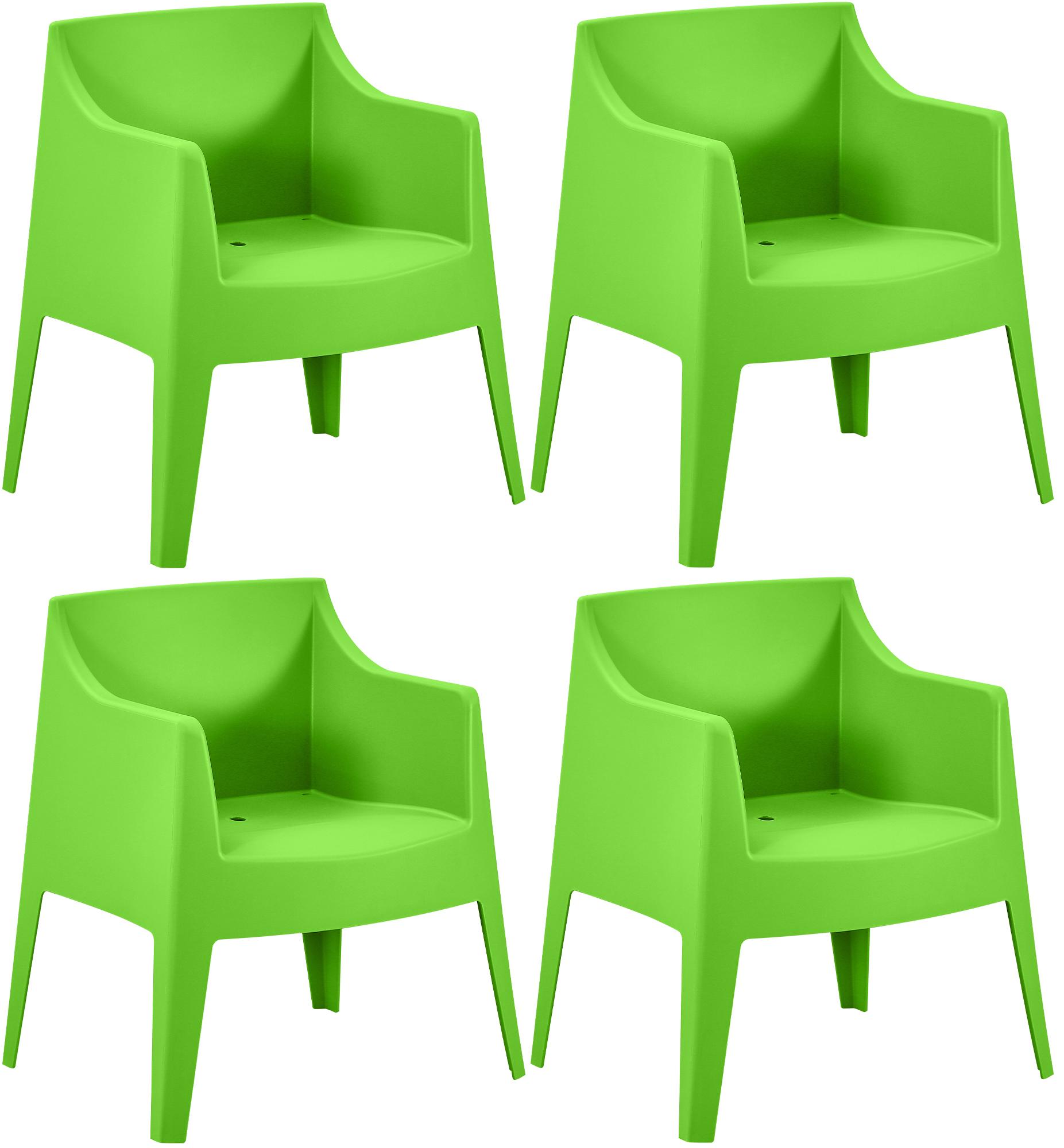 4er Set Gartenstühle Bartal