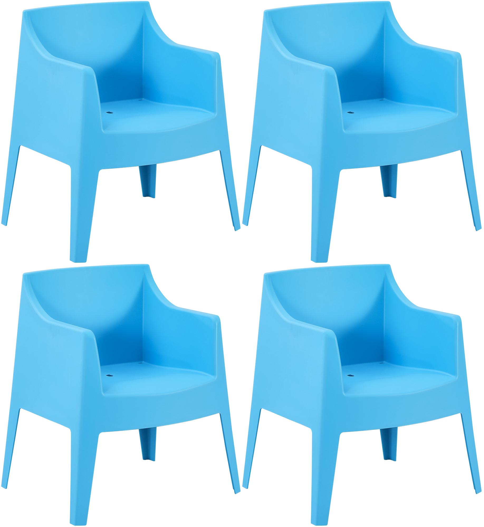 4er Set Gartenstühle Bartal