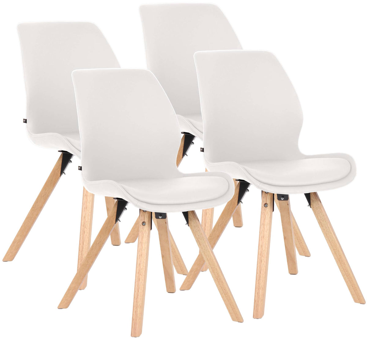 4er Set Stuhl Luna