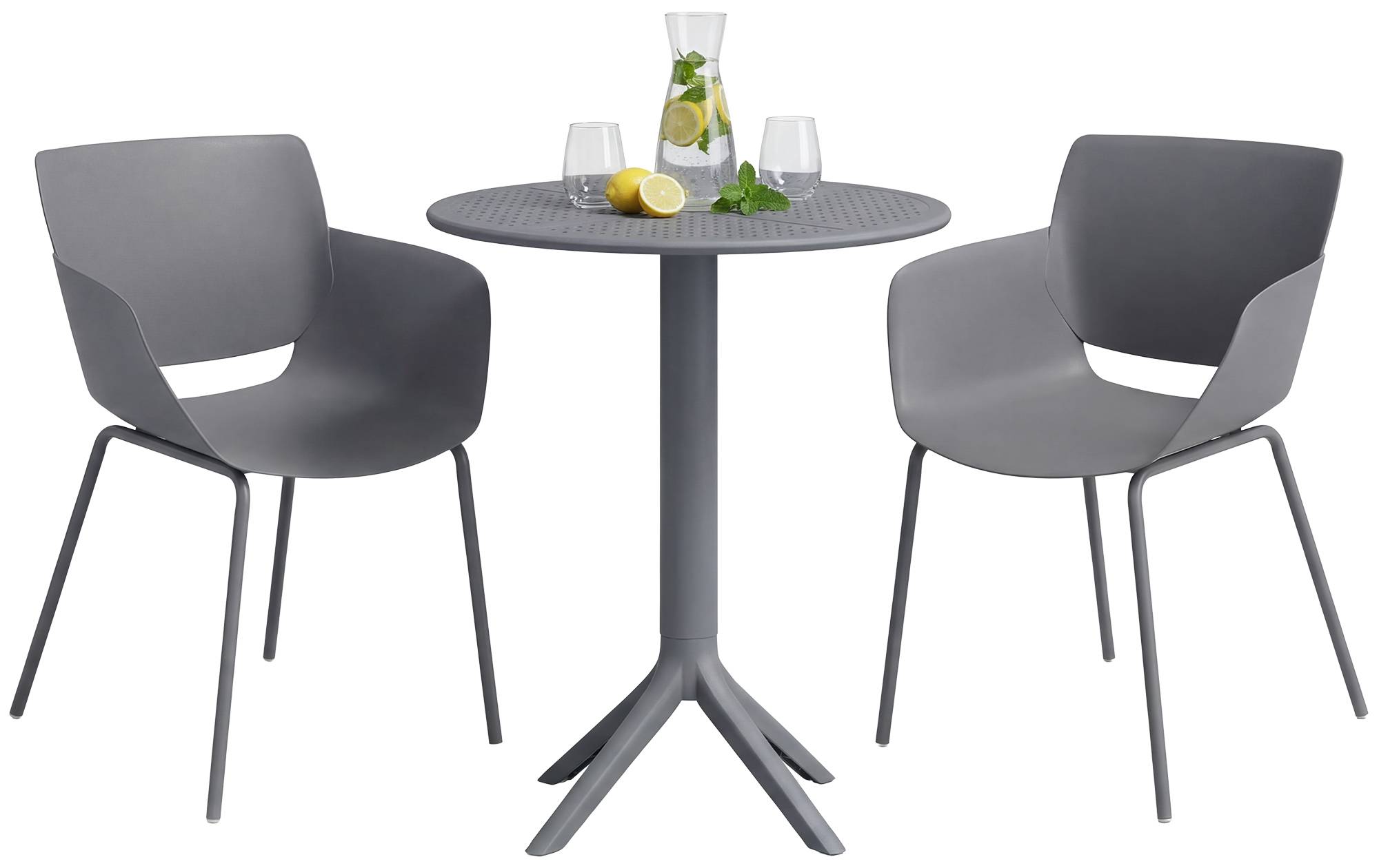 Gartenmöbel-Set Siora mit 2 Stühlen