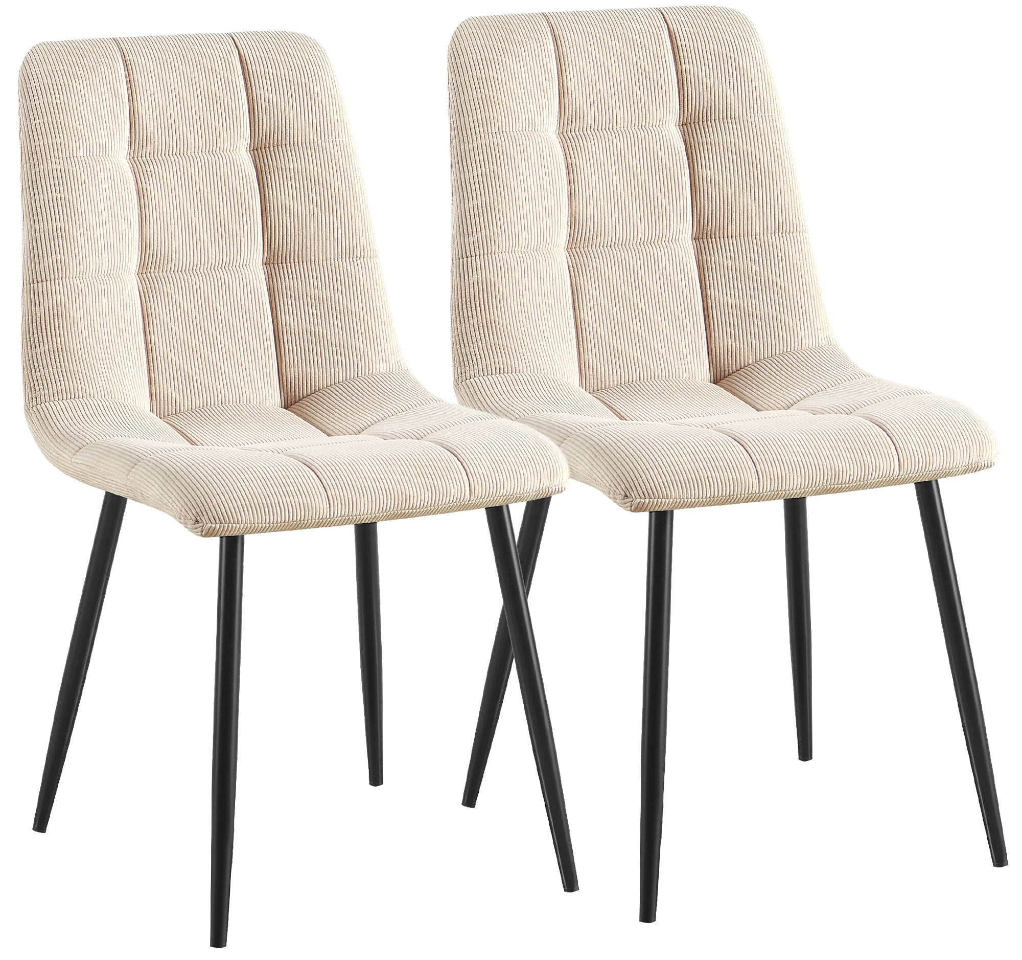 Dining Chairs Antibes Cord Set of 2