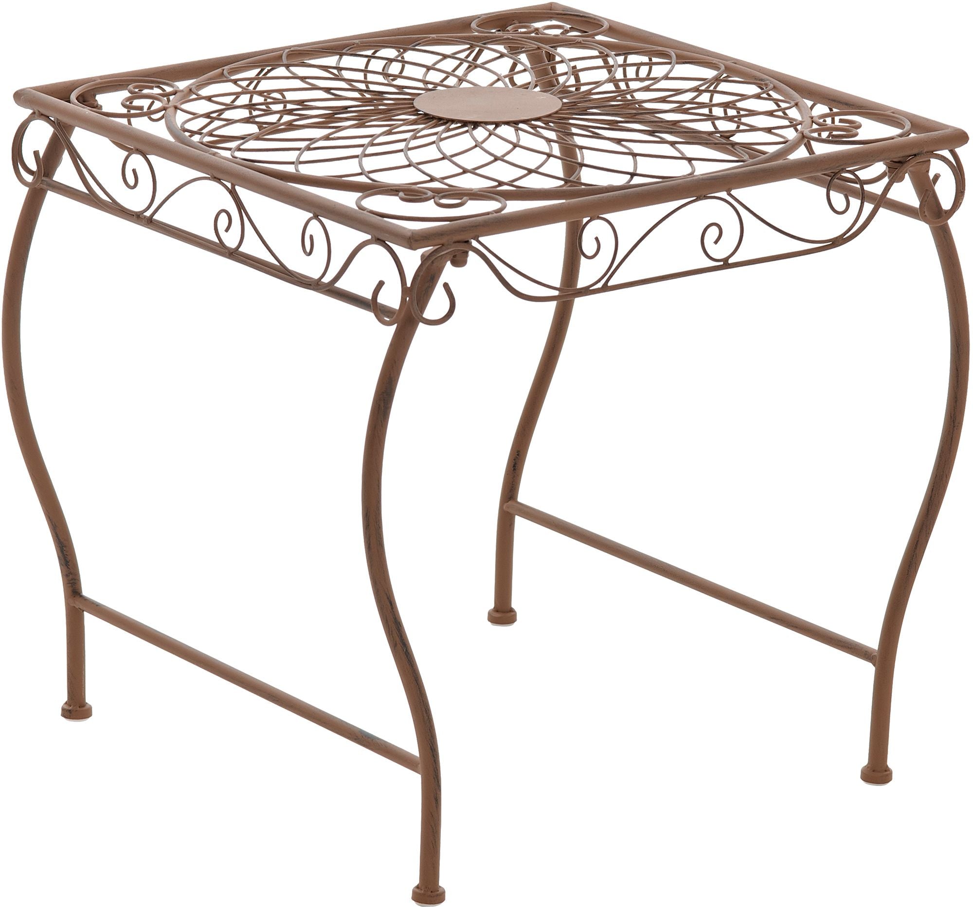 Iron table Zarina, 50 x 45 cm