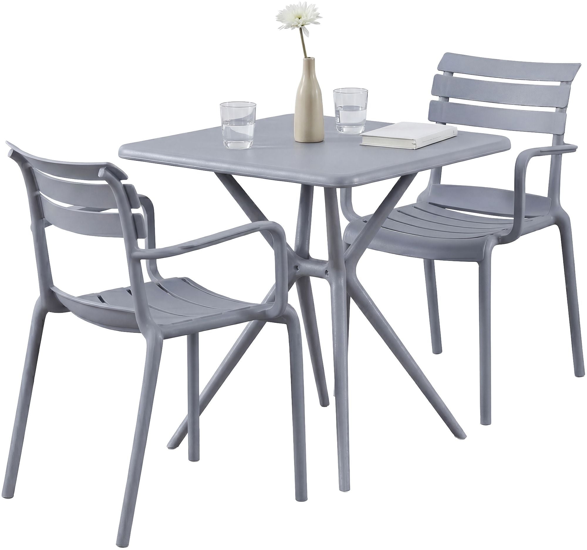 Gartenmöbel-Set Avena mit 2 Stühlen
