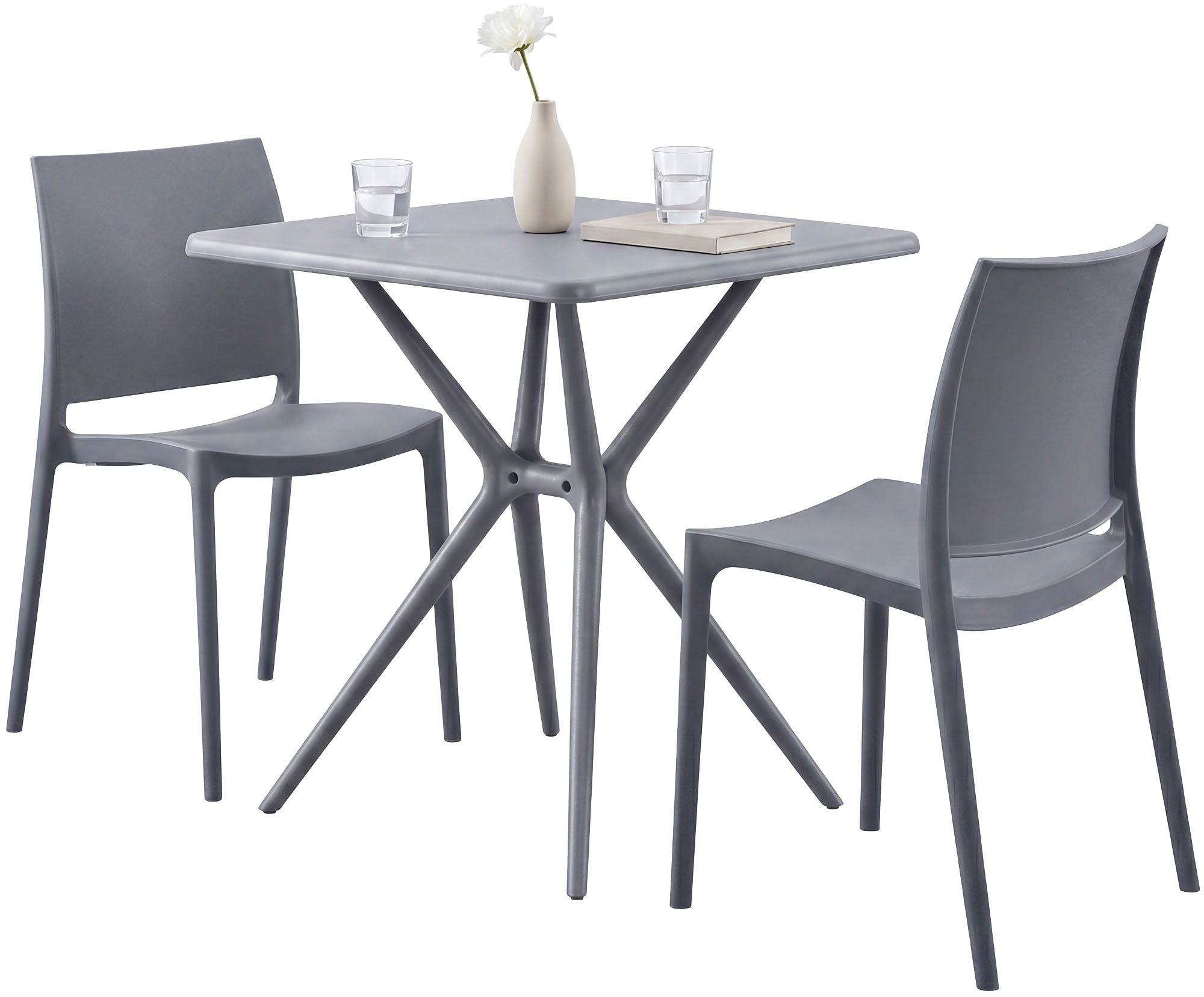 Gartenmöbel-Set Amino mit 2 Stühlen