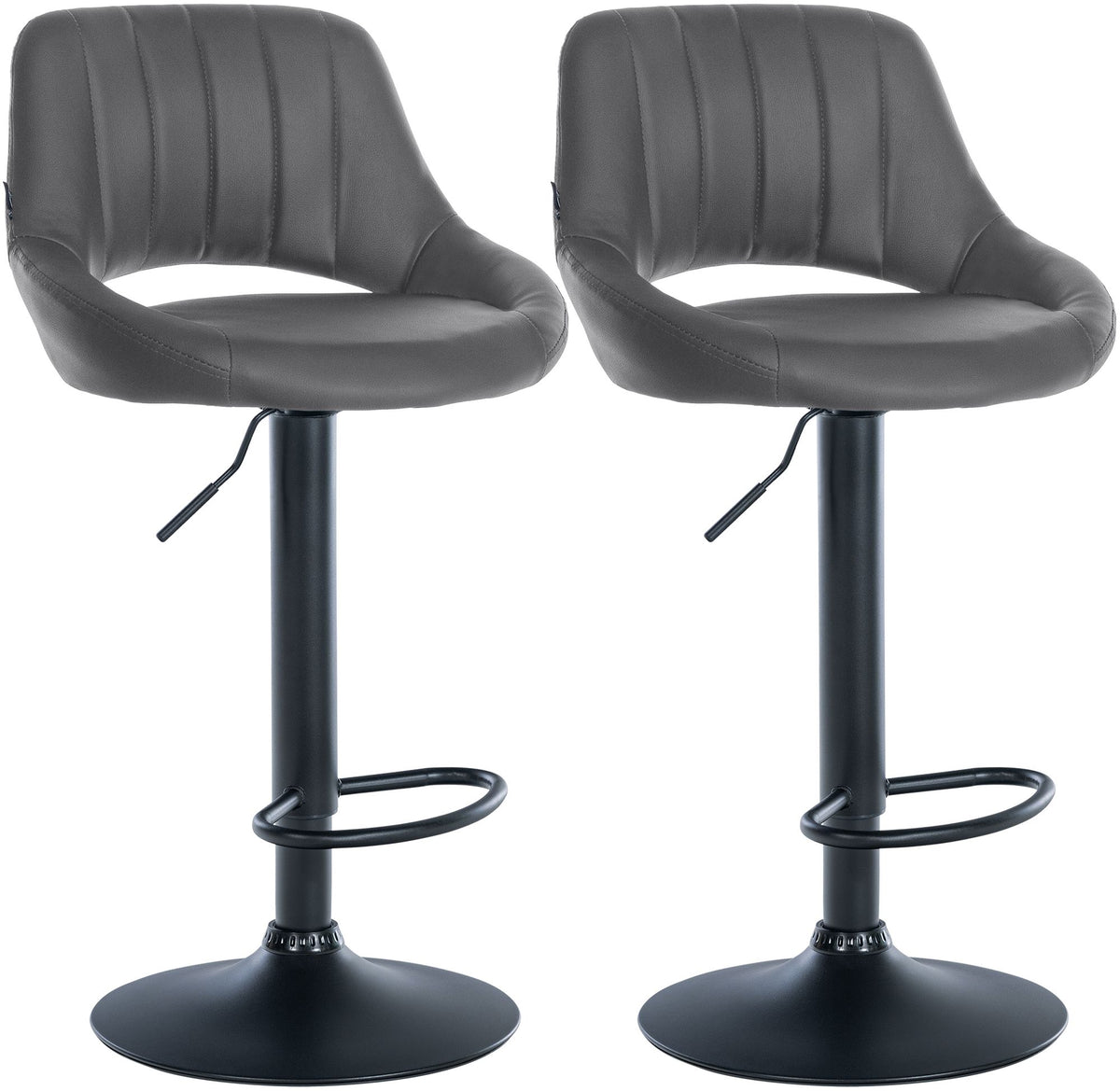 2er Set Barhocker Milet Kunstleder