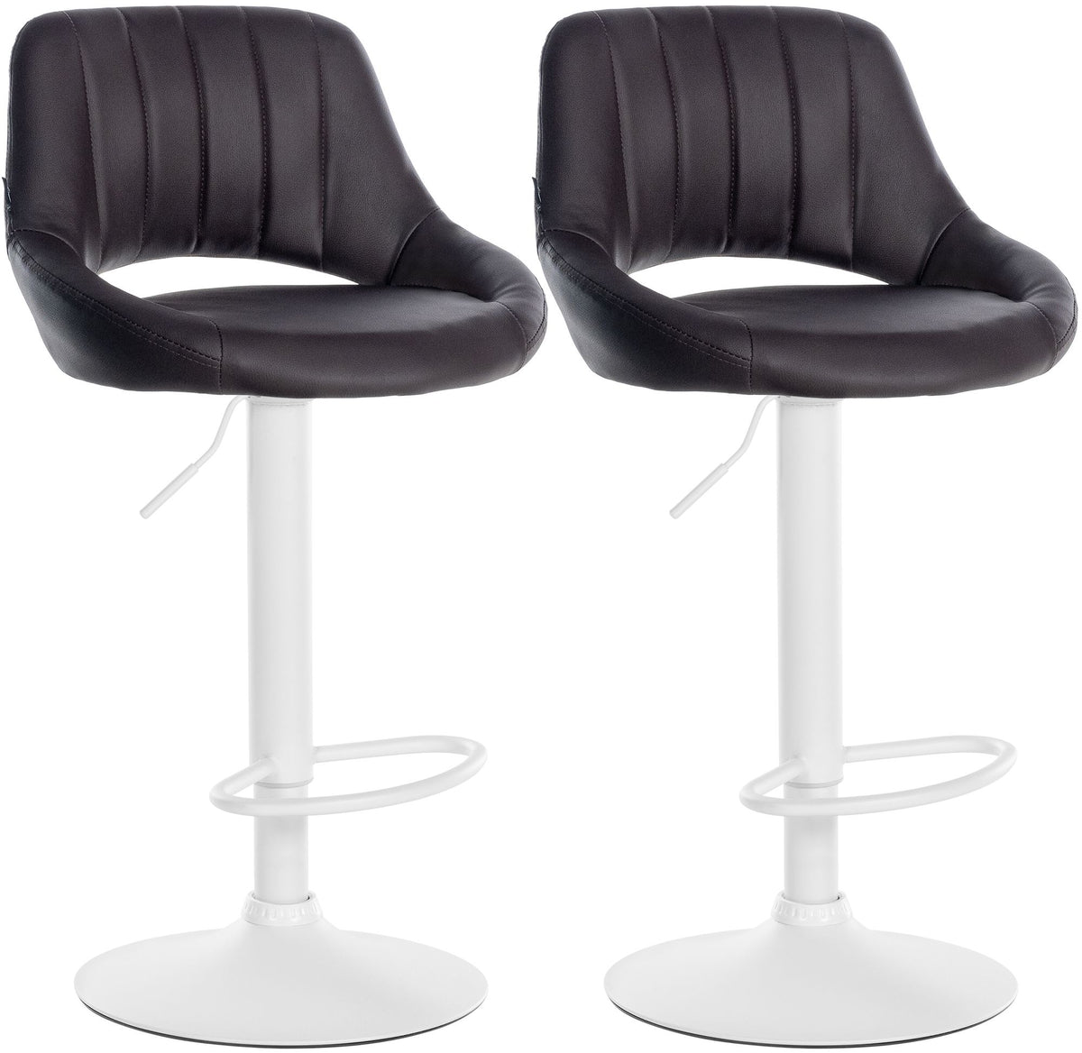 2er Set Barhocker Milet Kunstleder