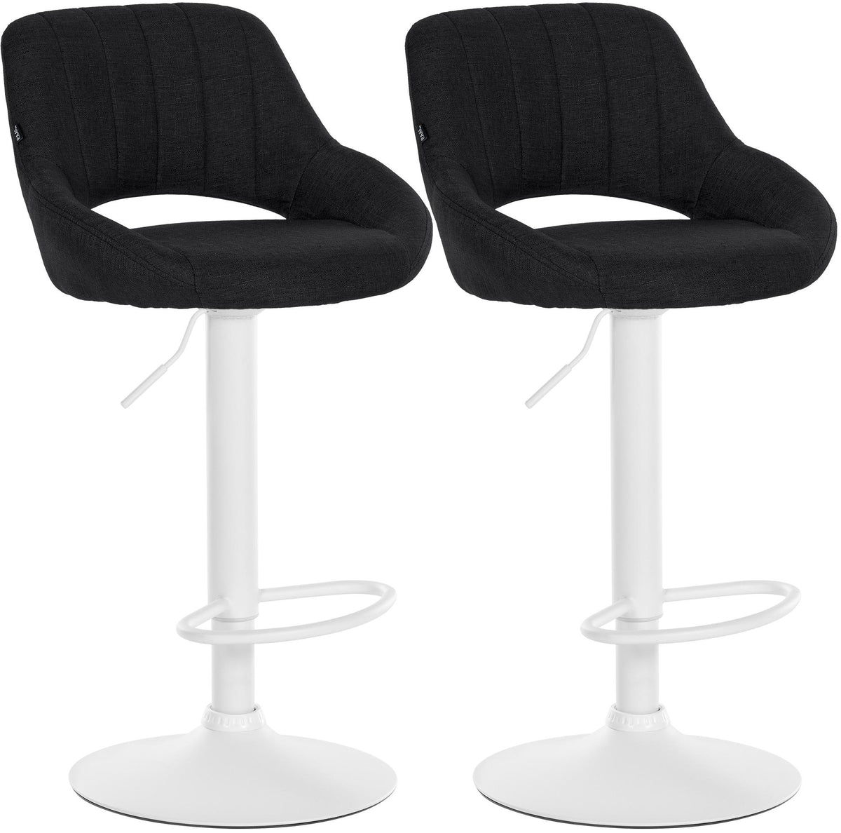 2er Set Barhocker Milet Stoff