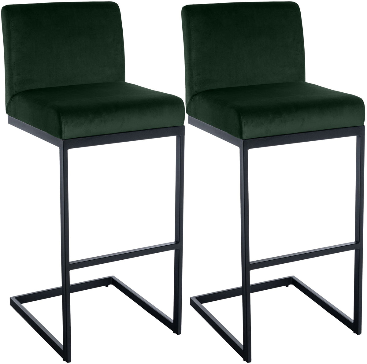 2er Set Barhocker Hopewell Samt