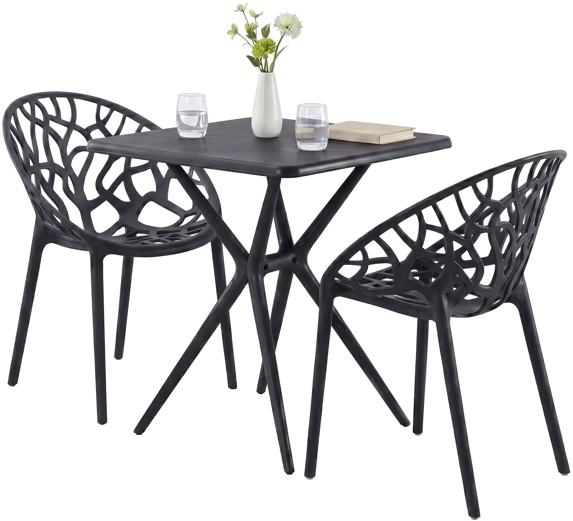 Gartenmöbel-Set Lumera mit 2 Stühlen