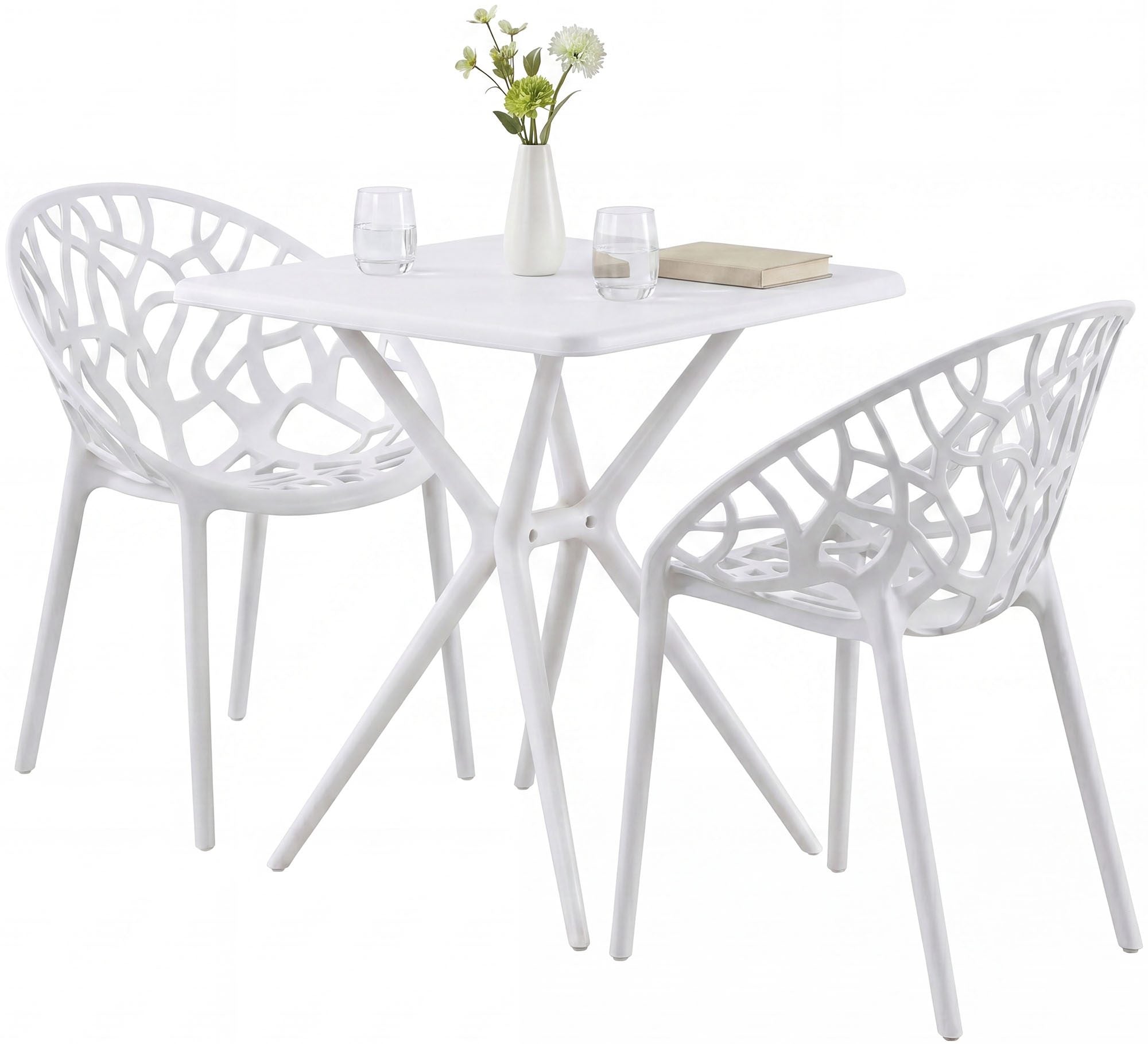 Gartenmöbel-Set Lumera mit 2 Stühlen