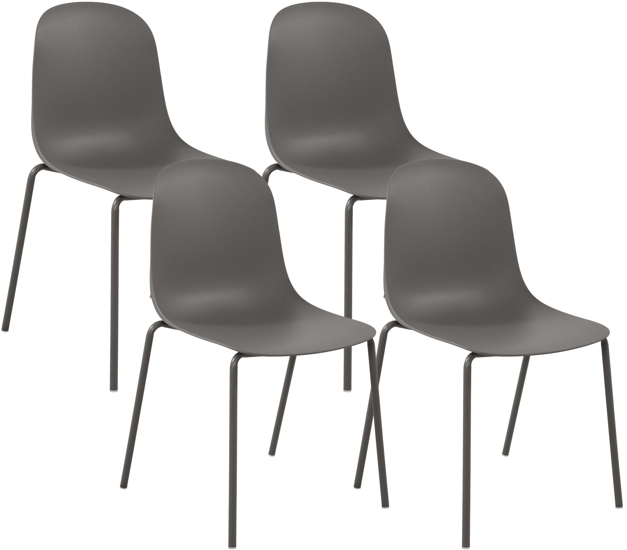 4er Set Stapelstuhl Hardin