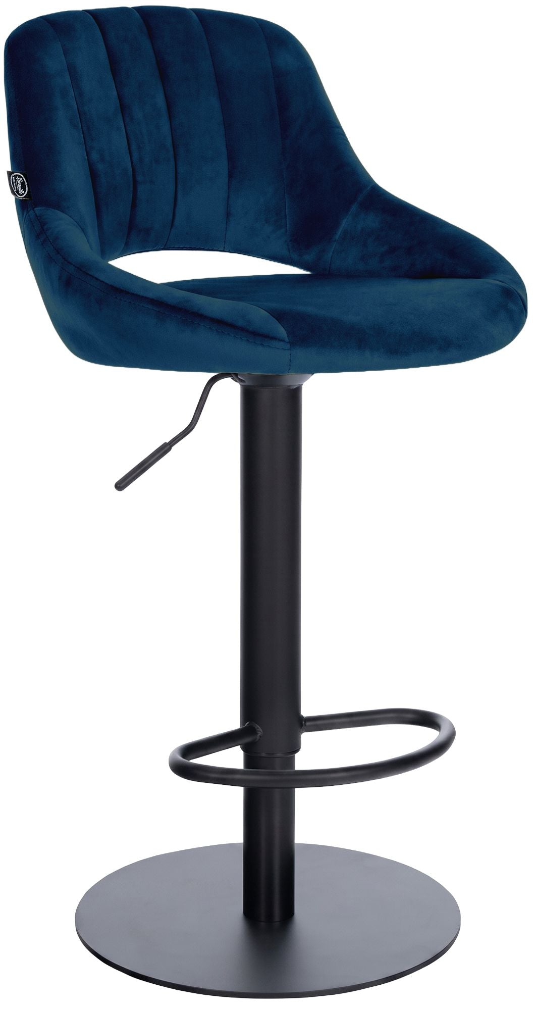 Barhocker Milet mit stabilem Gestell Schwarz