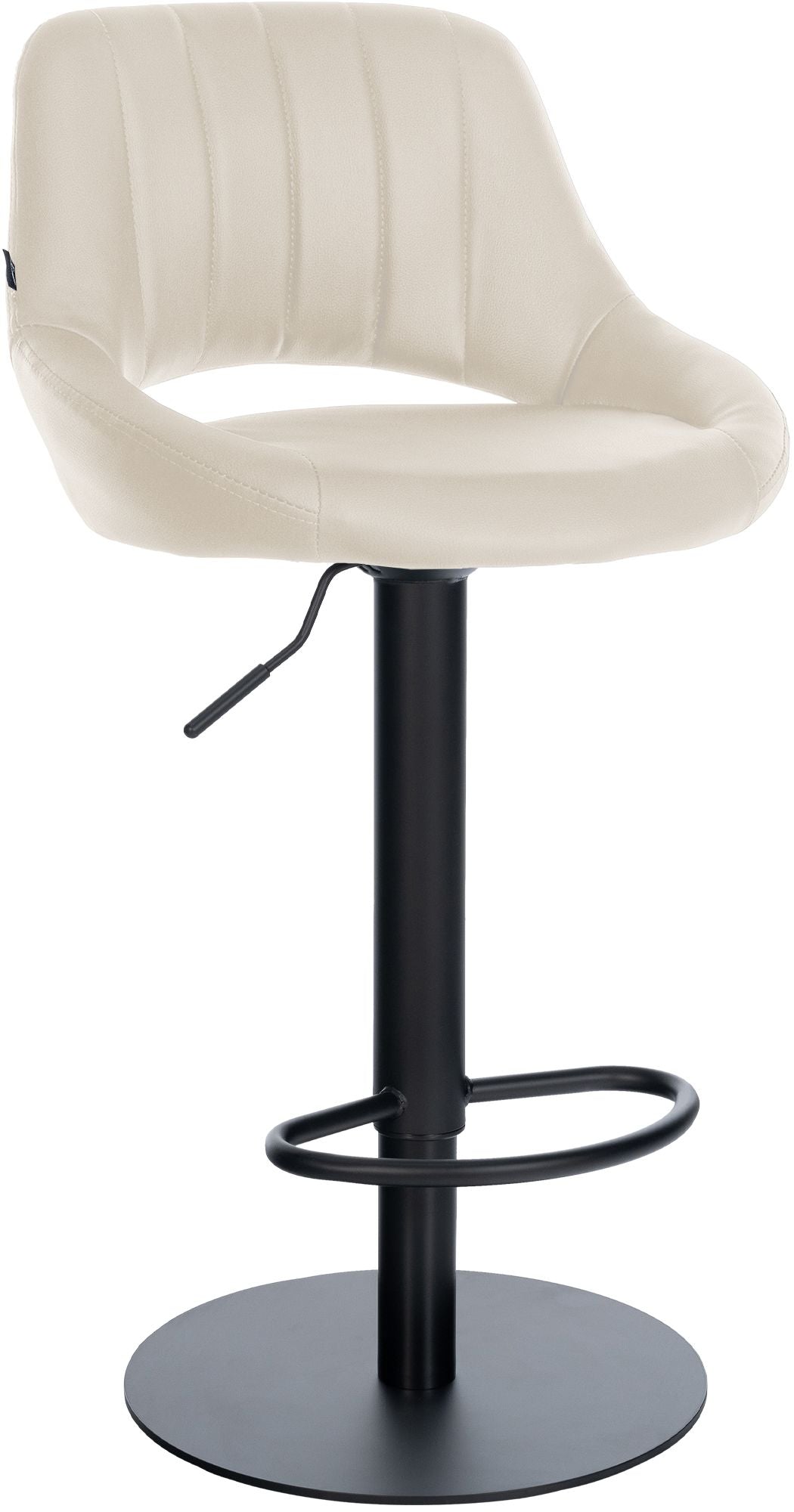 Barhocker Milet mit stabilem Gestell Schwarz