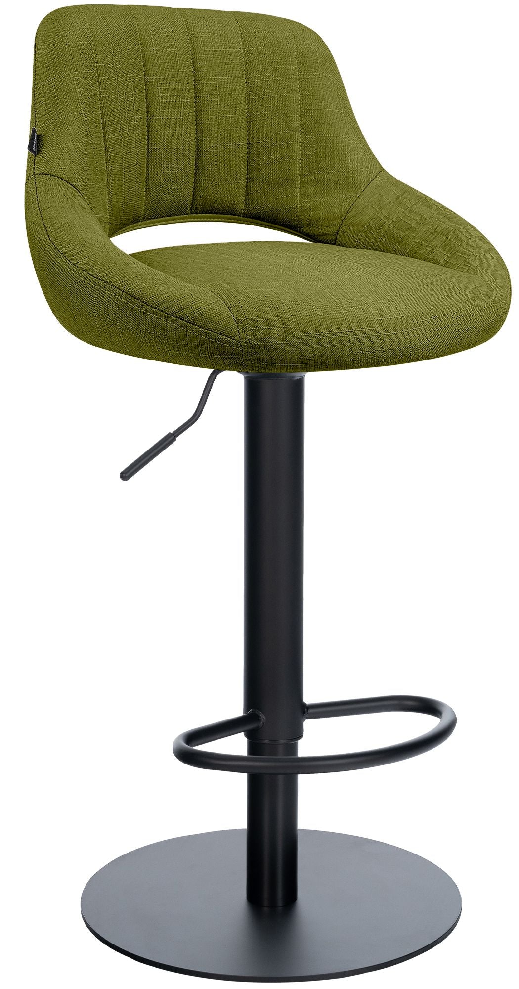 Barhocker Milet mit stabilem Gestell Schwarz
