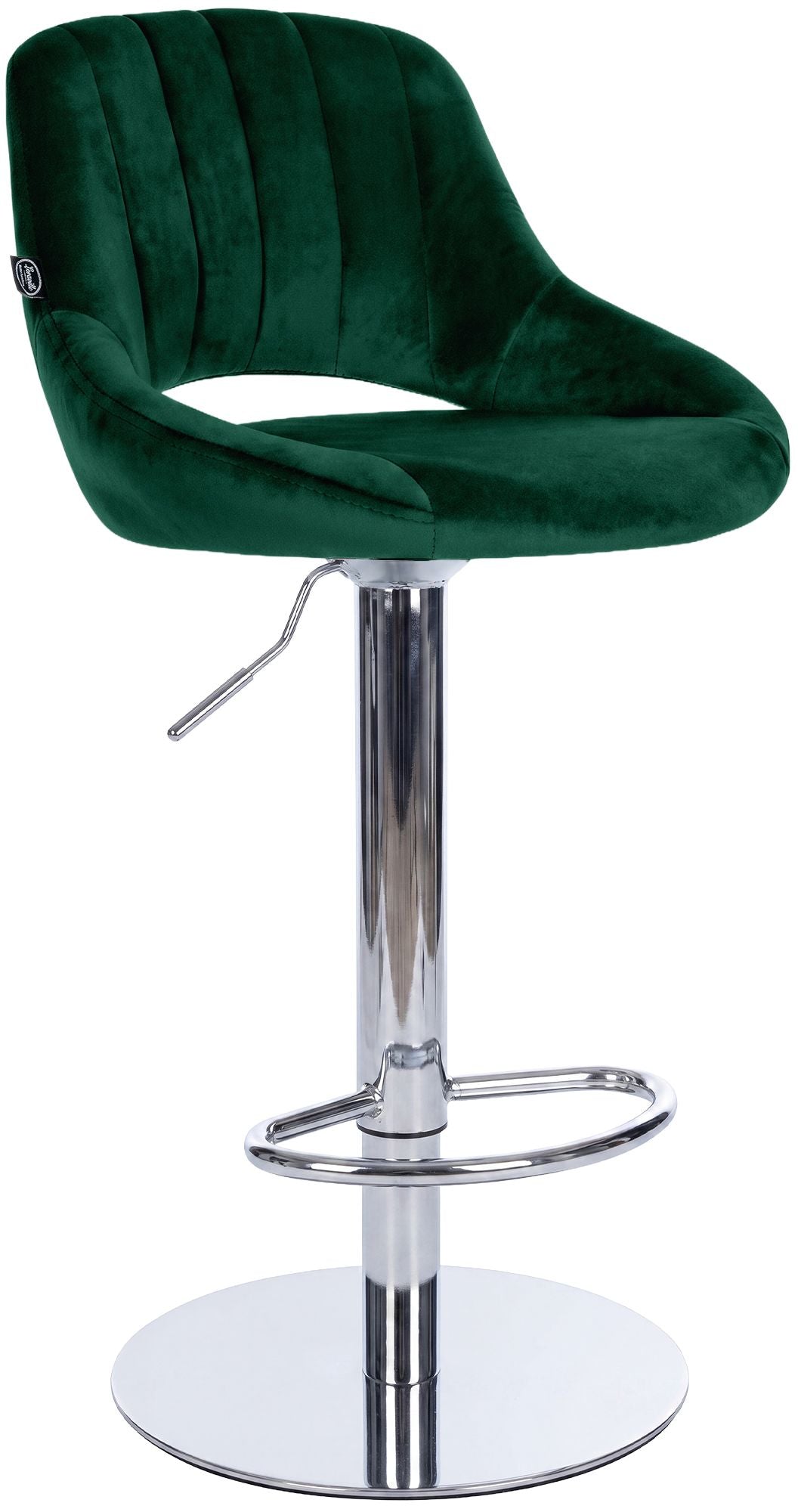 Barhocker Milet mit stabilem Gestell Chrom