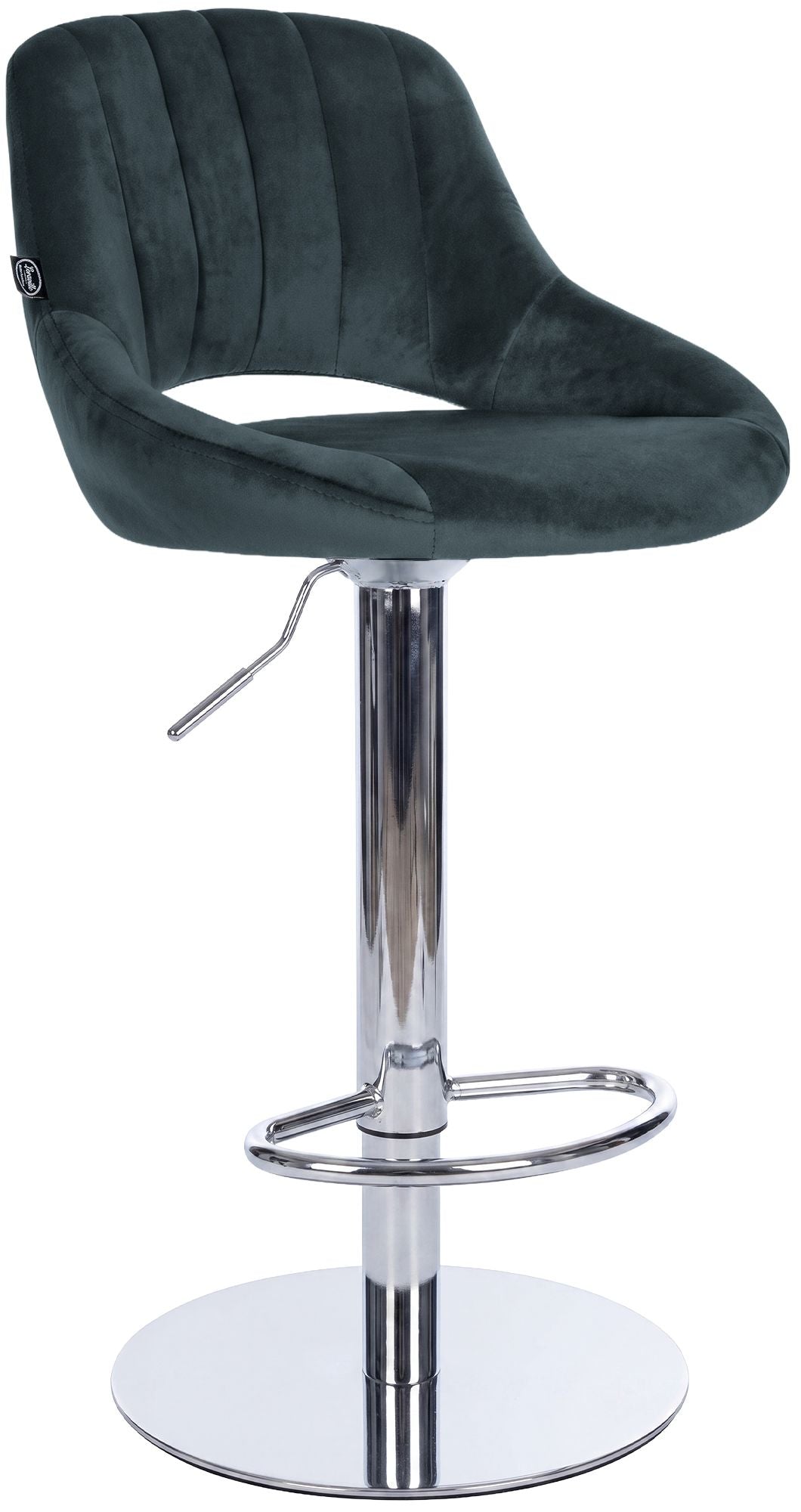 Barhocker Milet mit stabilem Gestell Chrom