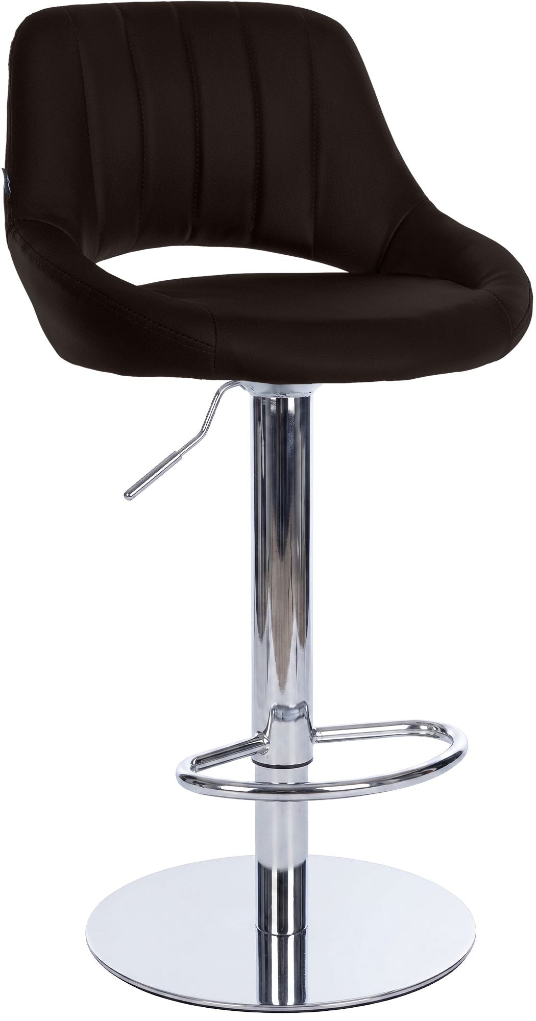 Barhocker Milet mit stabilem Gestell Chrom