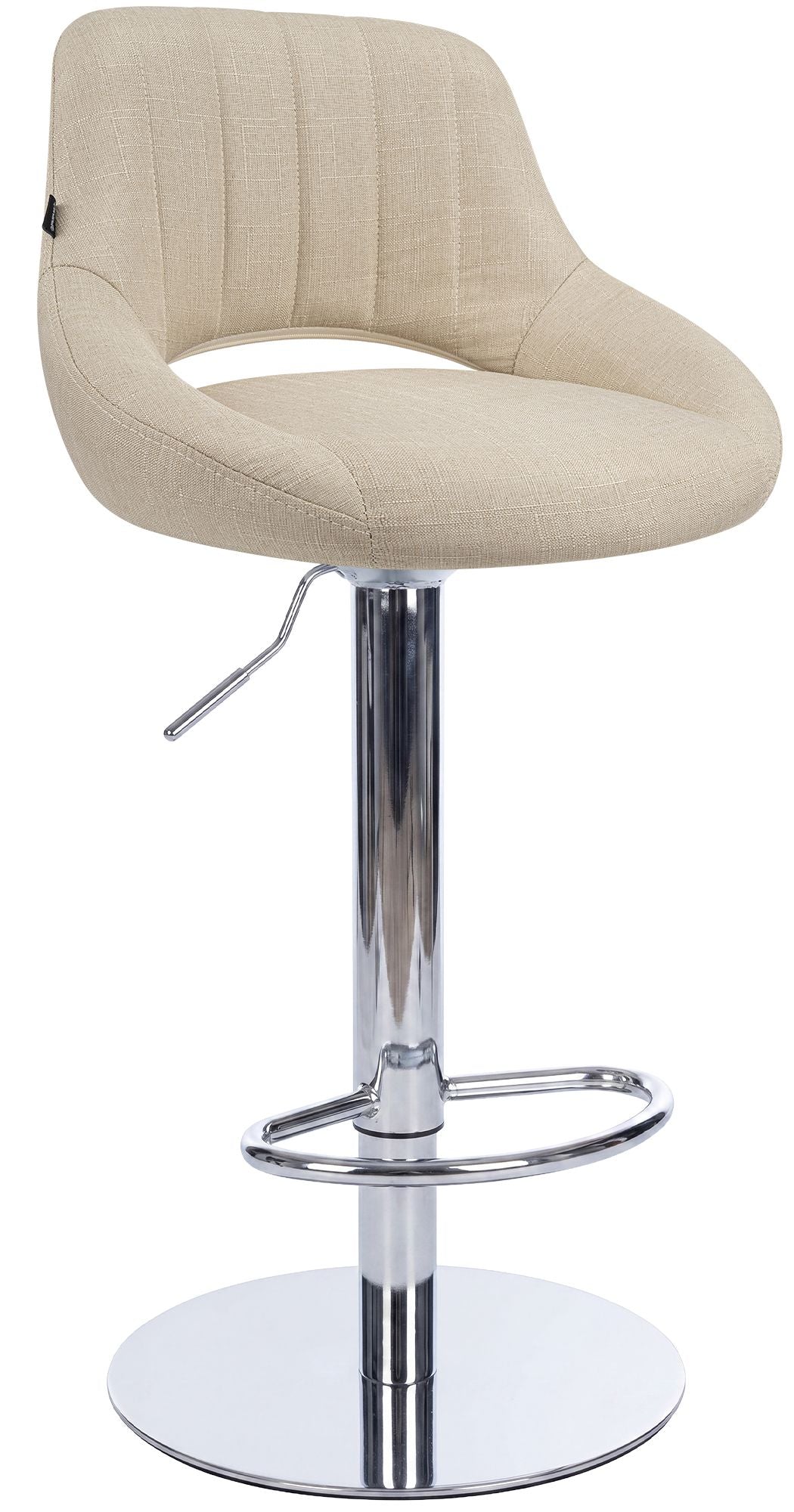 Barhocker Milet mit stabilem Gestell Chrom