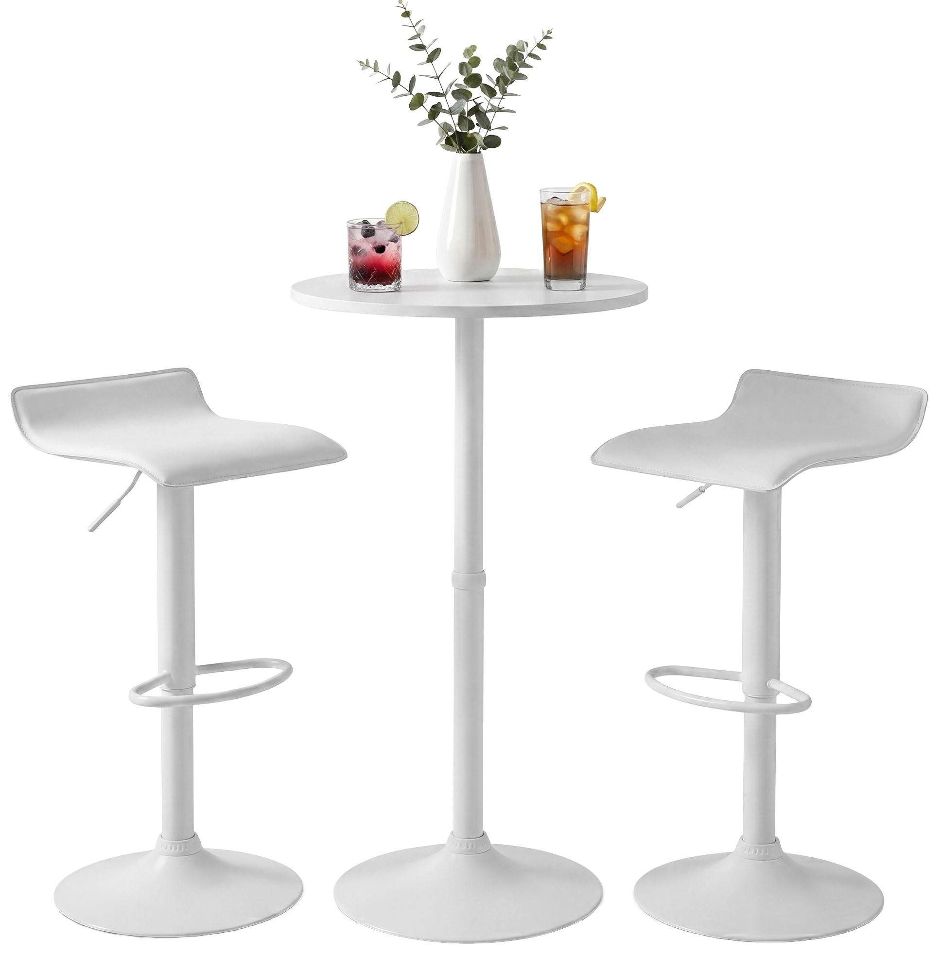 Bartisch-Set Lumo mit zwei Barhockern