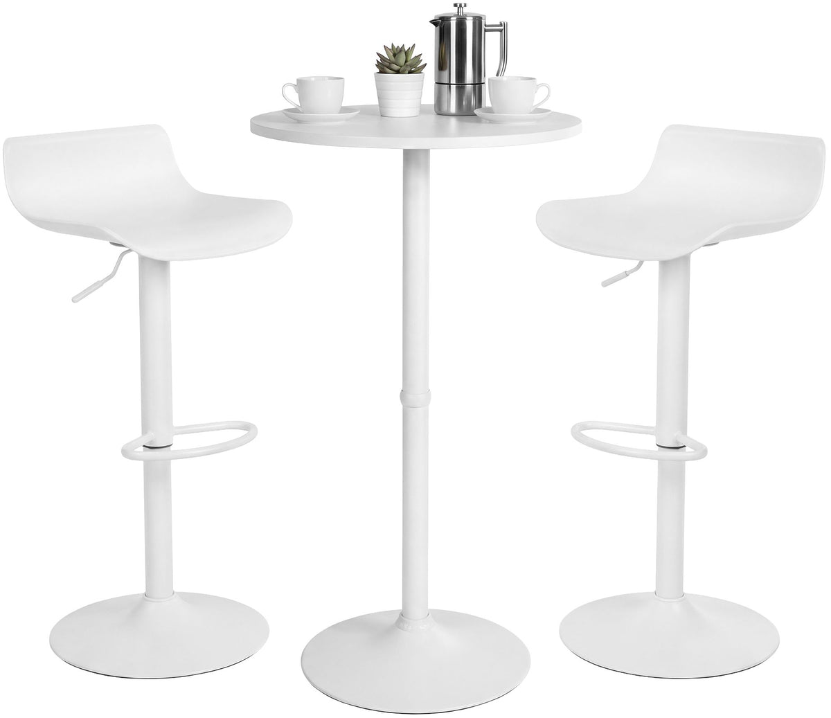 Bartisch-Set Navo mit zwei Barhockern