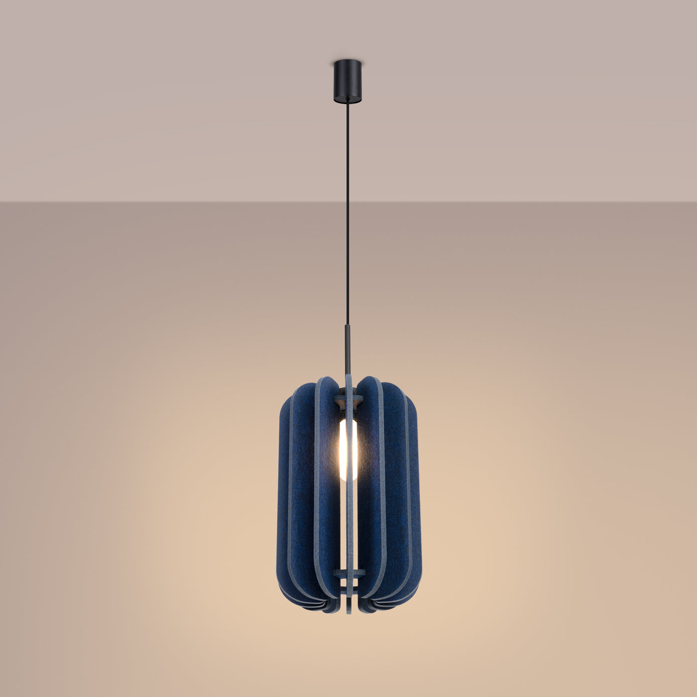 Pendelleuchte MULA 27 marineblau