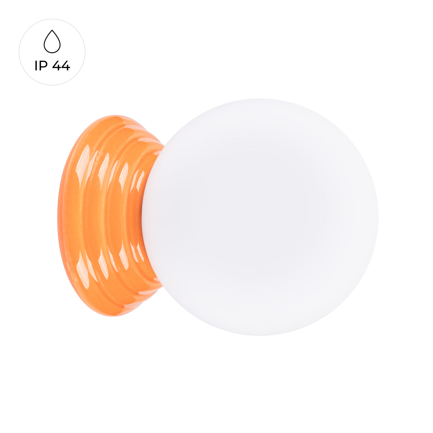 Wandleuchte ZORI orange IP44