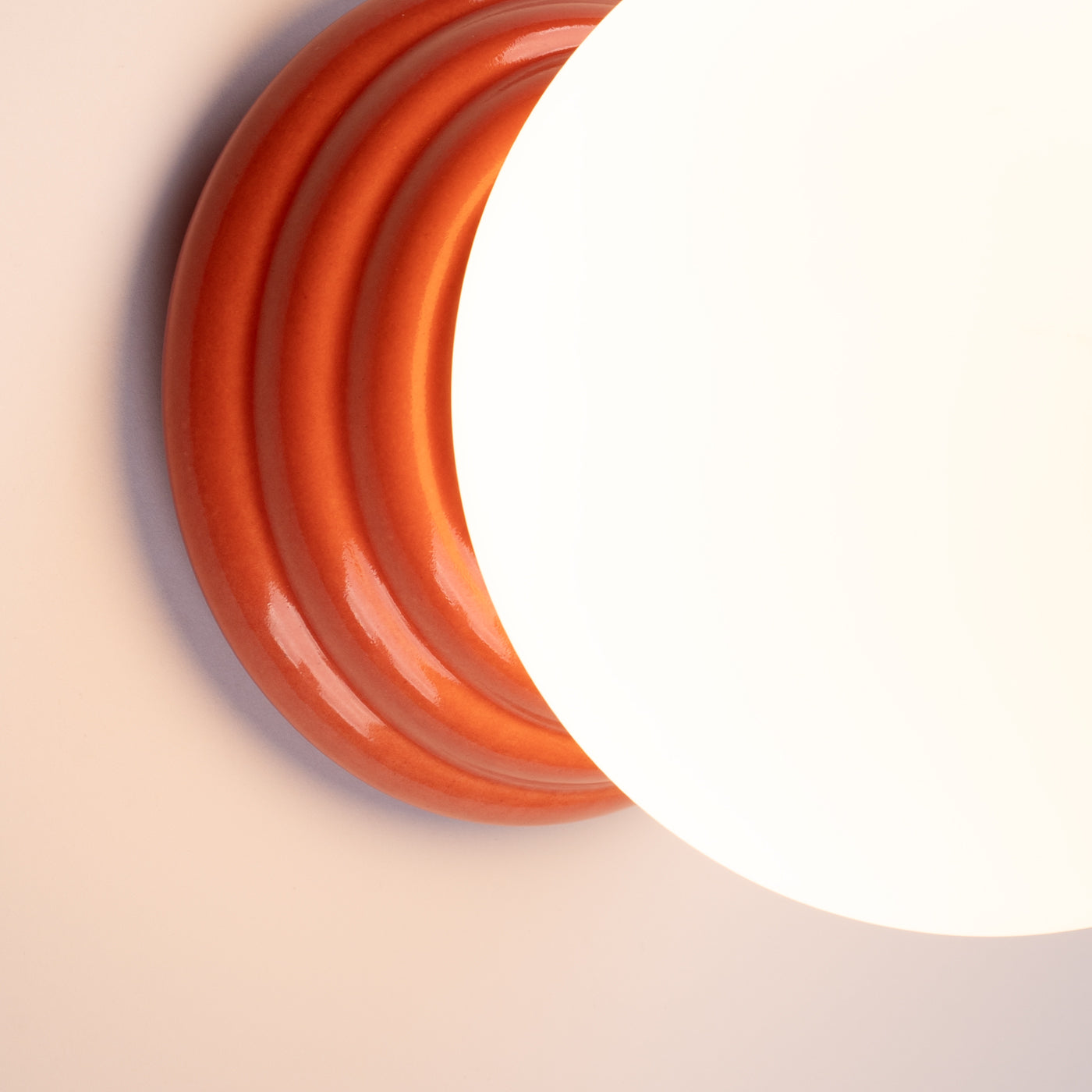 Wandleuchte ZORI apricot IP44