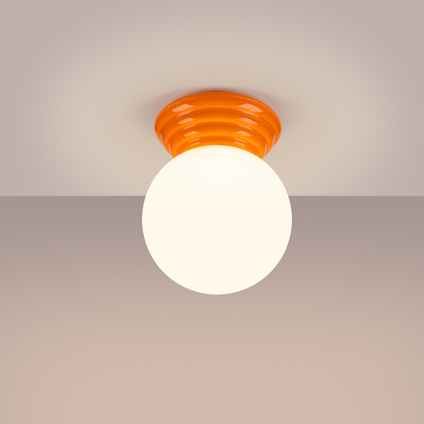 Plafond ZORI orange IP44