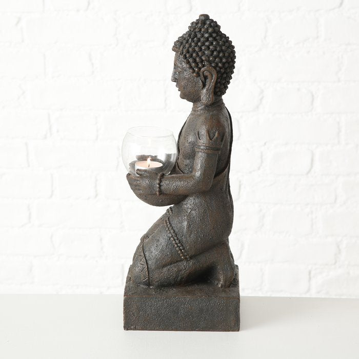 Windlicht ZEN GARDEN Buddha Höhe 44cm