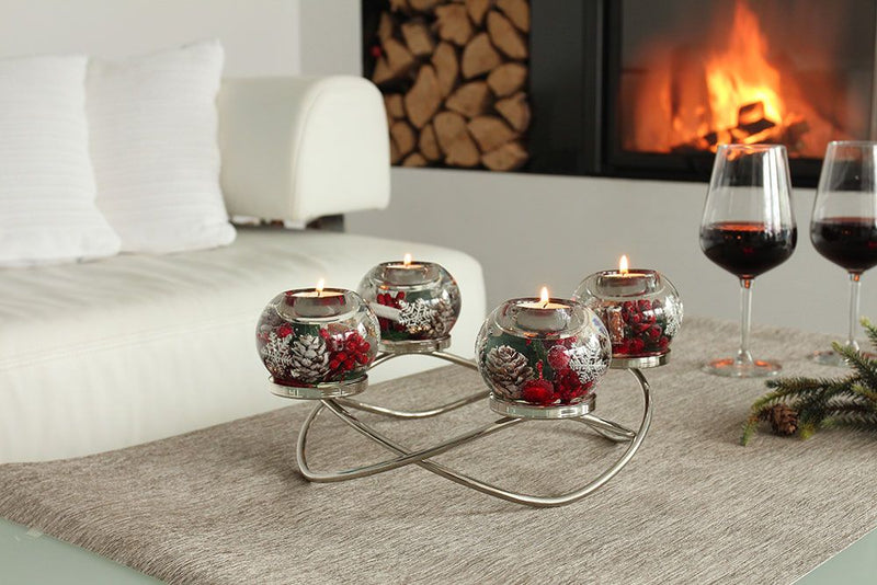 Dream 37213 Smart Noel: Elegante theelichtkandelaar met een diameter van 34 cm