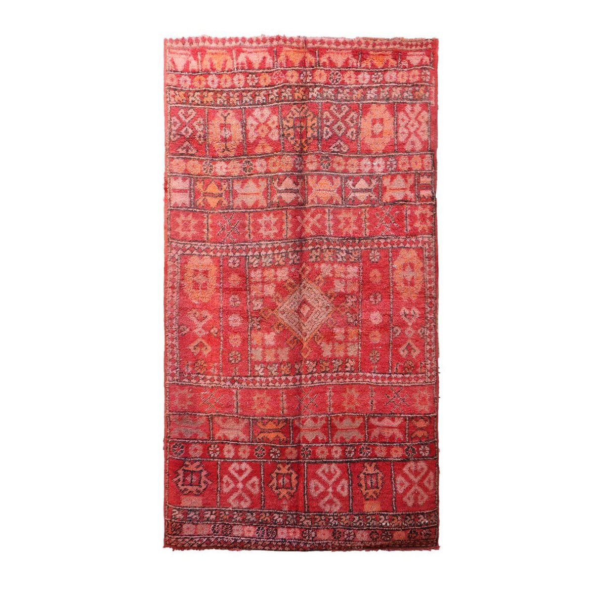 Marokkaner Berber Teppich reine Wolle 182 x 335 cm
