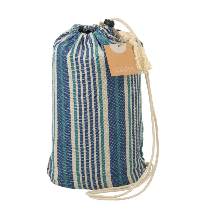 Hammock Stripes Cotton/Polyester Blue/White