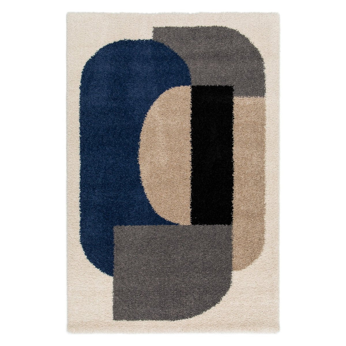Langes Haar Teppich Design warme Töne Gatsby