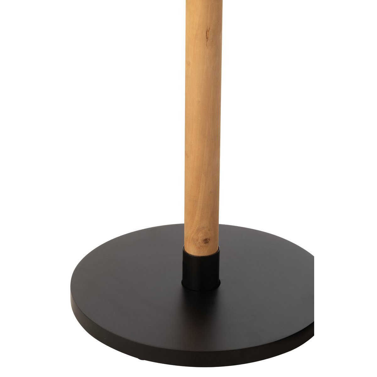 J-Line 2er-Set Beistelltisch Ron MDF/Kiefernholz naturschwarz