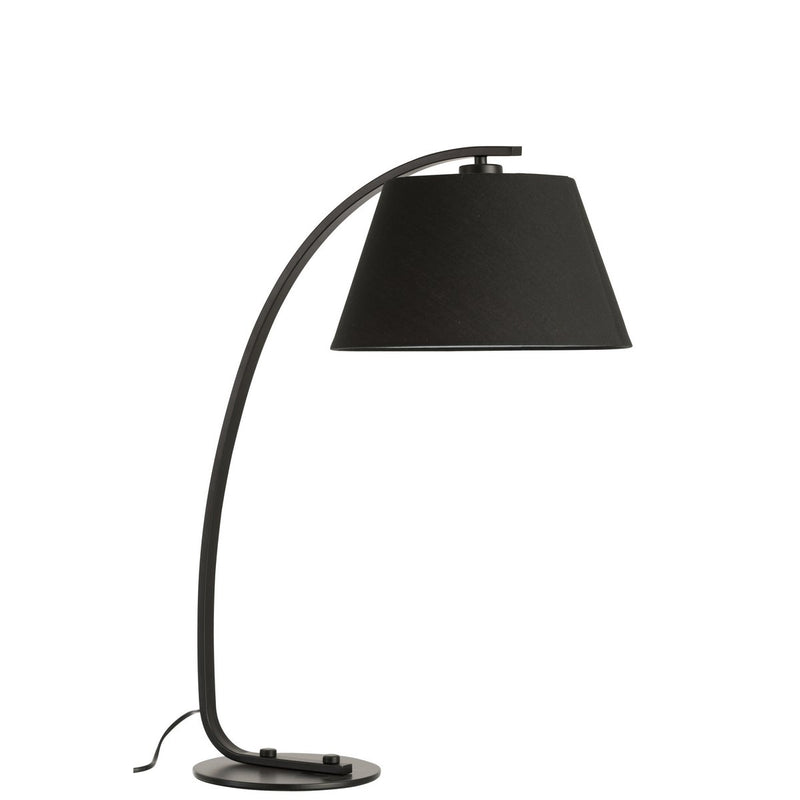 Arc table lamp - Elegant design made of black metal