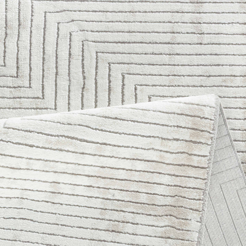 Sehrazat Premium Glory 200 Collectie Beige - Premium designtapijt met 3D-effect