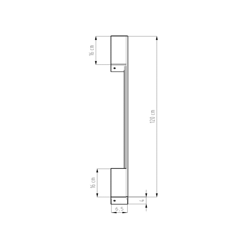 Wandleuchte SAPPO M schwarz 3000K
