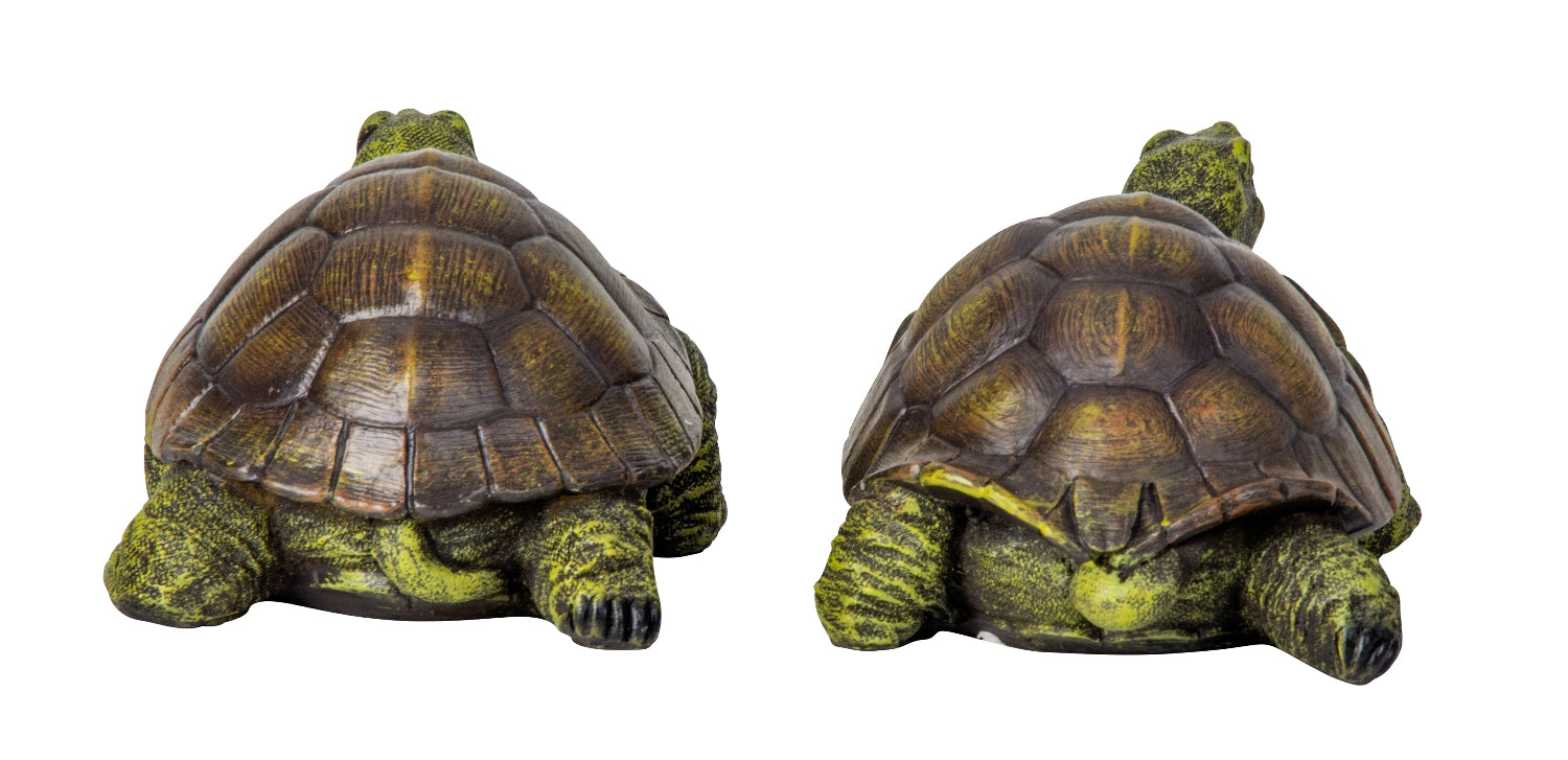 Dekofigur Schildkröte Set 2er Set Mehrfarbig