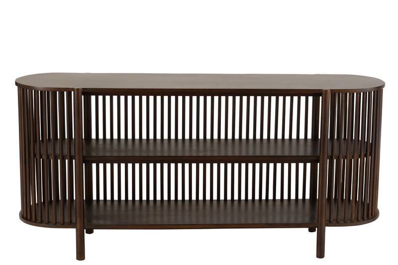 Console Conie Mango Tree Dark Brown - Modern design in dark brown