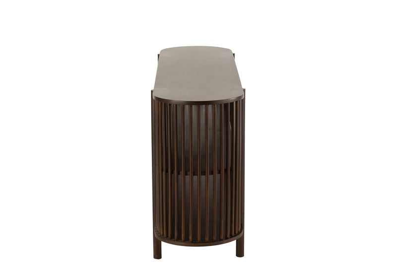 Console Conie Mango Tree Dark Brown - Modern design in dark brown