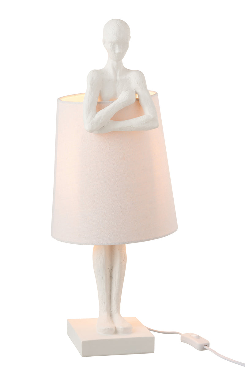 2er Set Lichterträume Lampen, Figurales Design, Poly - Weiß