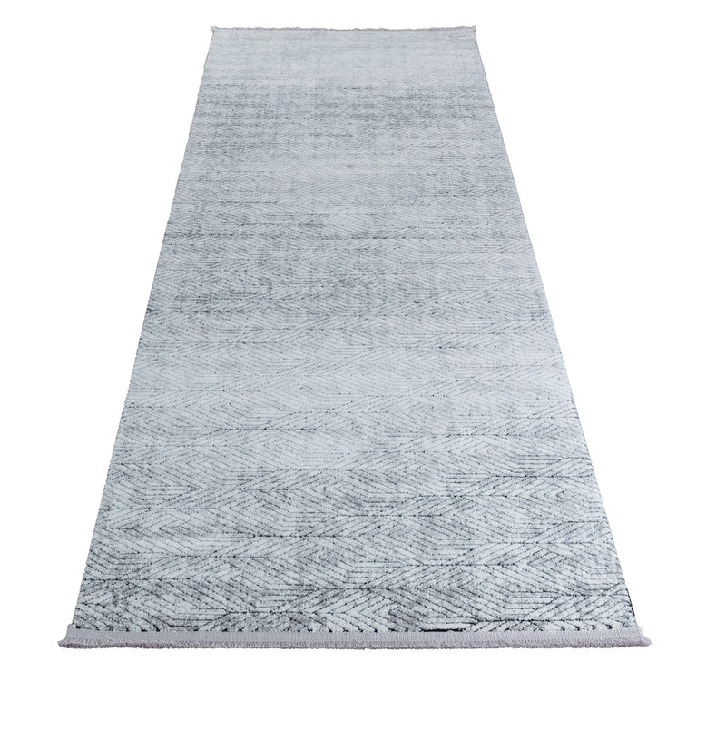 Sehrazat Premium Glory 210 Collectie Lichtgrijs - Premium designtapijt met 3D-effect