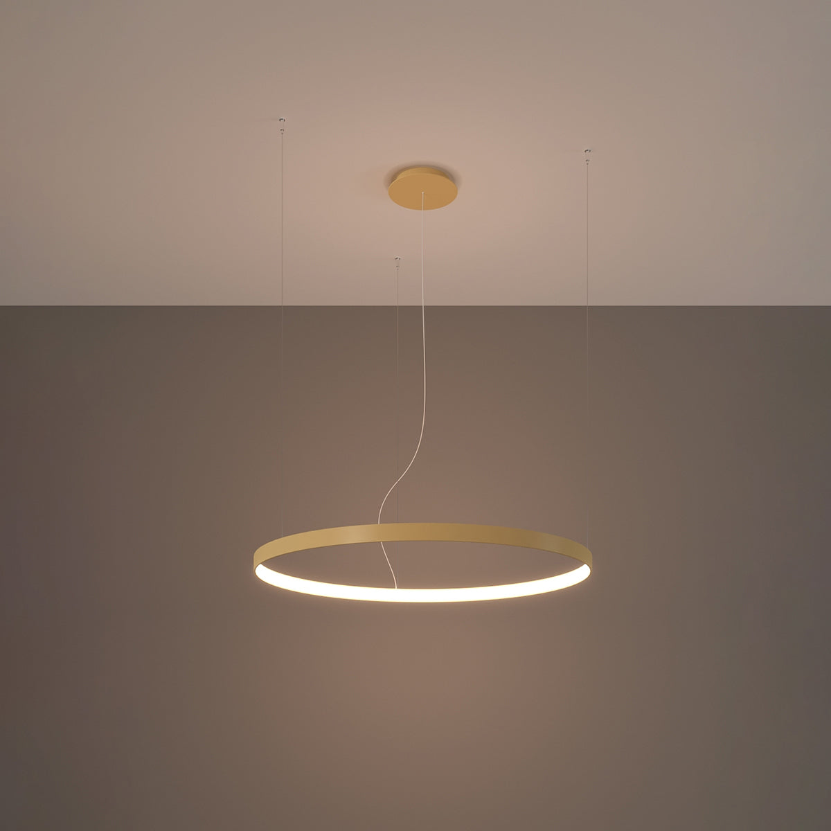Chandelier RIO 110 golden LED 3000K