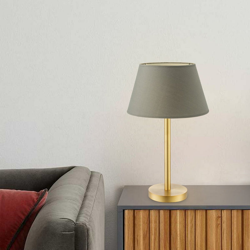 Home Sweet Home Table Lamp Largo - E27 Brass Anthracite 30cm